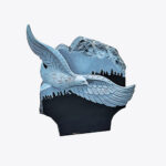 Jet Black Bird Carving Monument