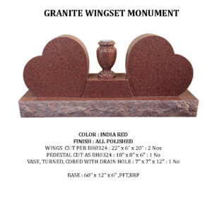 Granite Wingset BH0324 with Size