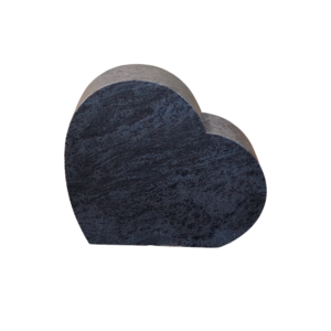 Bahama Blue Tilted Heart